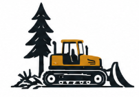 Land clearing icon