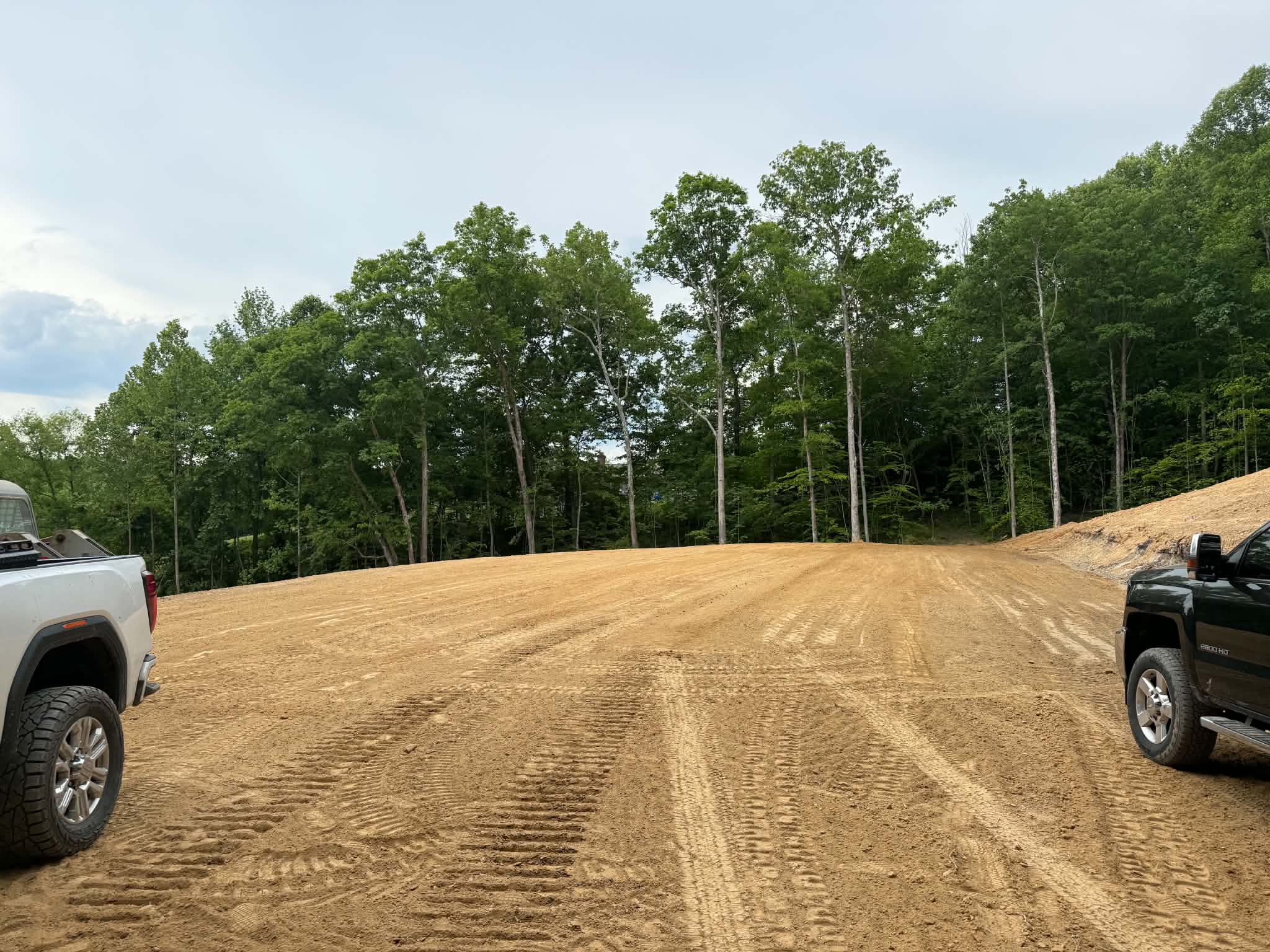 Land clearing project in Eastern Kentucky